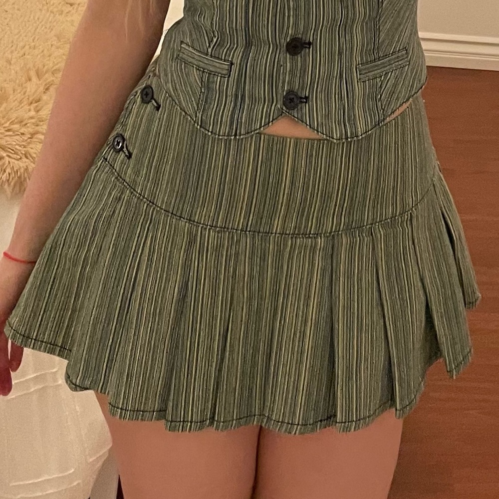 Mini Jean Skirt Size S Like New